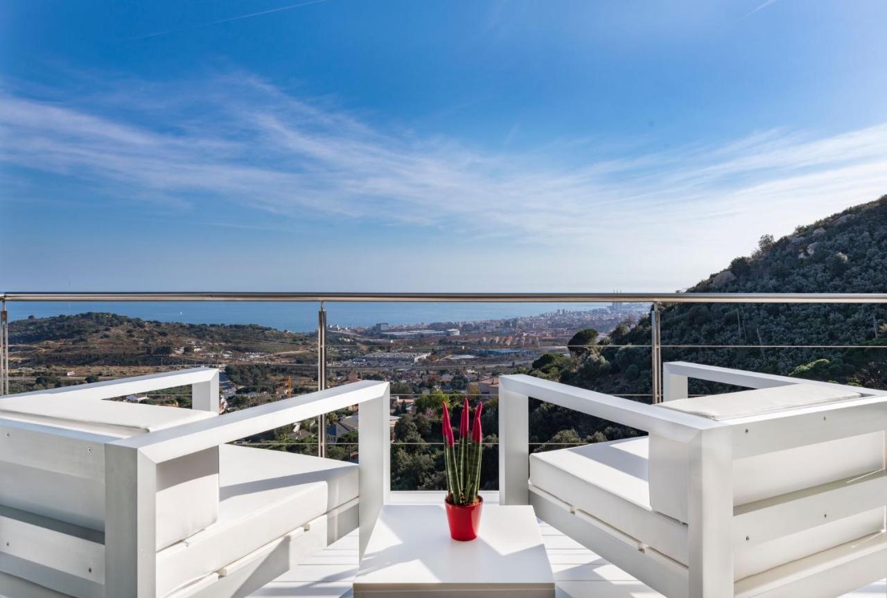 Ibiza Style Barcelona Luxury Villa Бадалона Экстерьер фото