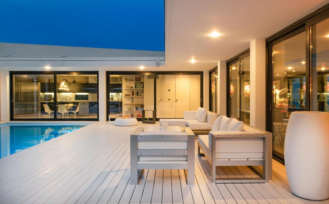Ibiza Style Barcelona Luxury Villa Бадалона Экстерьер фото