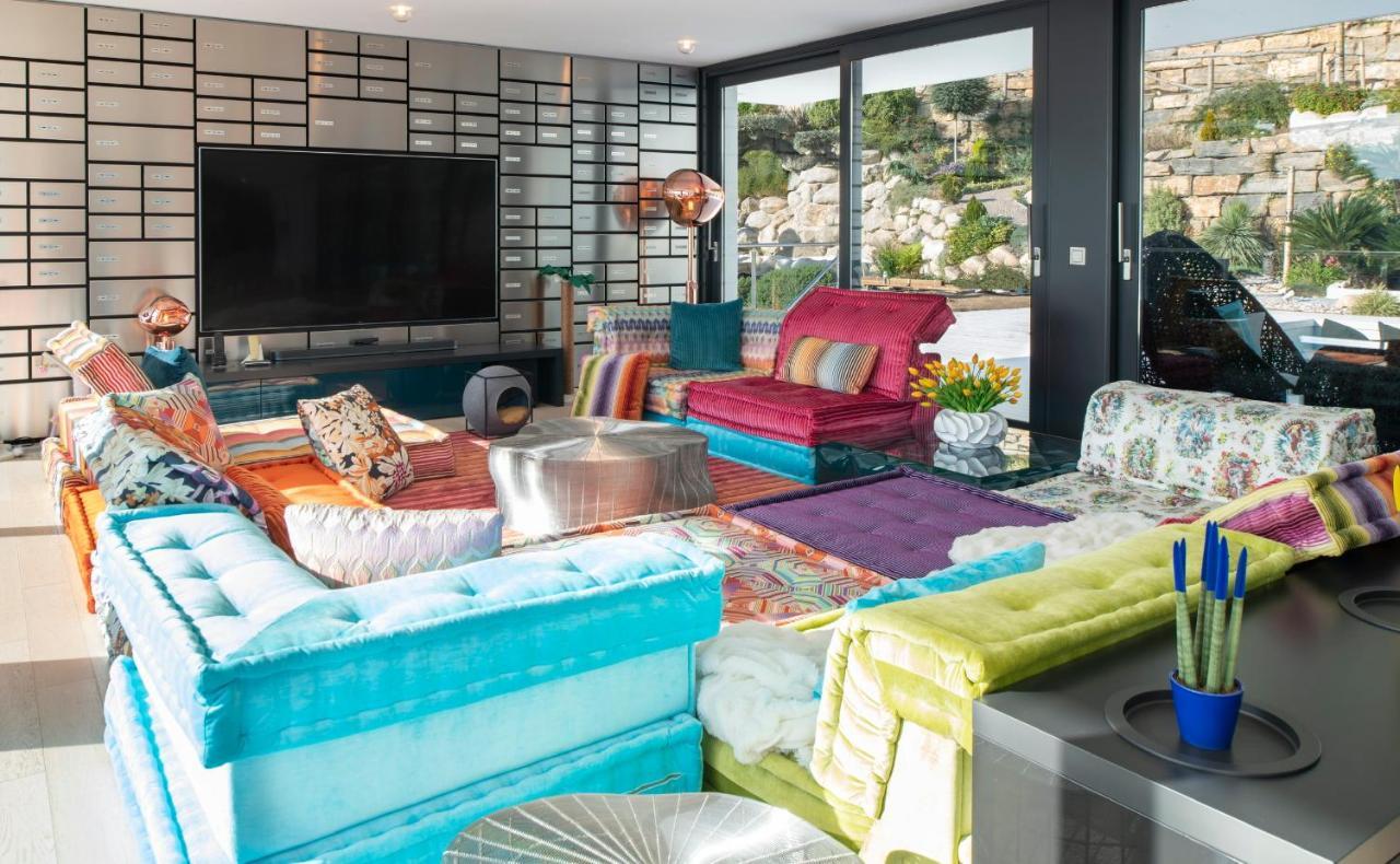 Ibiza Style Barcelona Luxury Villa Бадалона Экстерьер фото